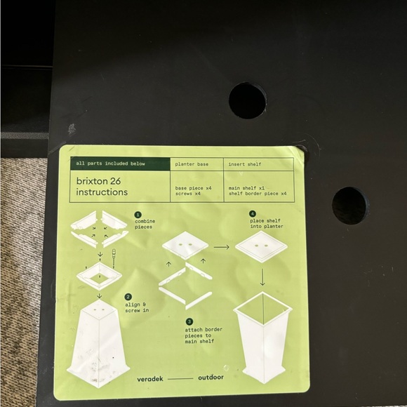 Rectangular outdoor planter - Picture 3 of 7